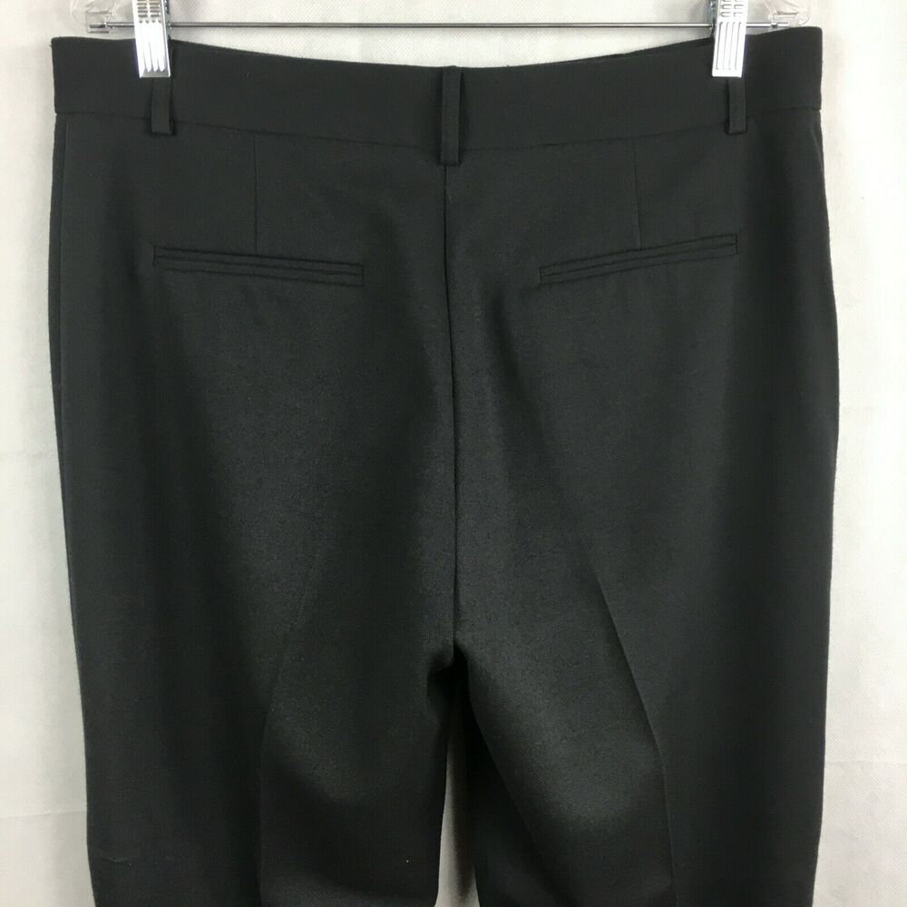 Jenne Maag Pants Womens Sz 14 Black Stretch Trouser Dress Straight Leg - Picture 4 of 11